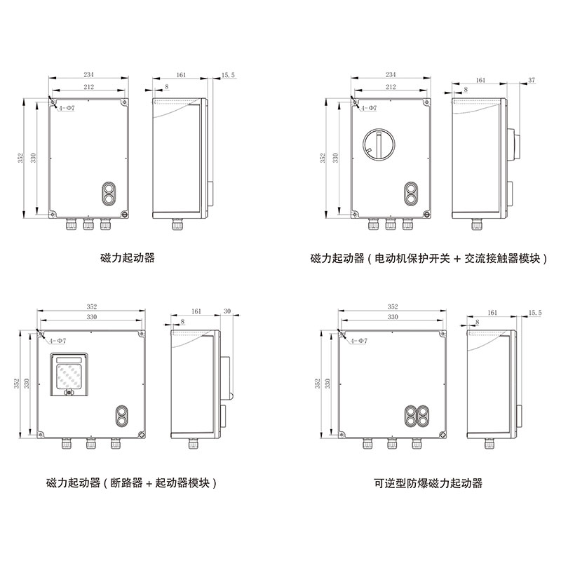 CZ1290 磁力起動(dòng)器( 斷路器 + 起動(dòng)器模塊 ) 