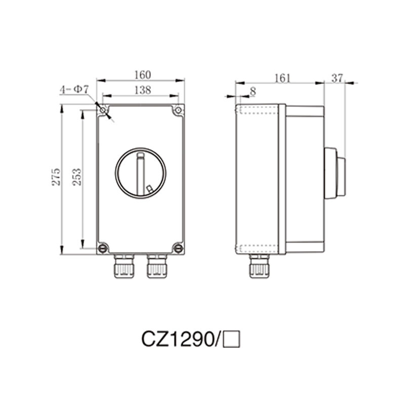 CZ1290 電動(dòng)機(jī)保護(hù)開關(guān) 