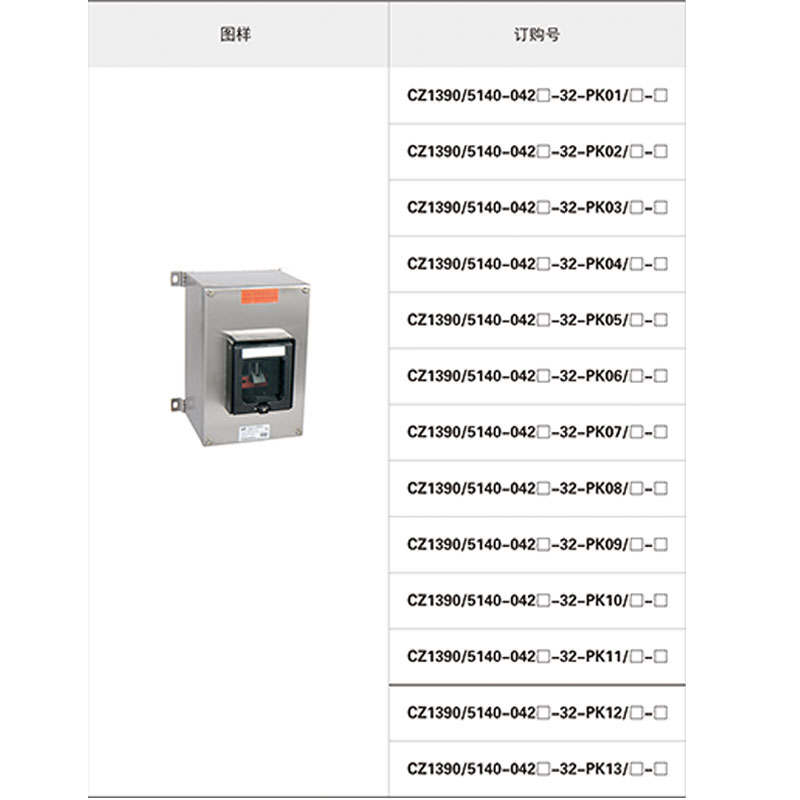 CZ1390 電動(dòng)機(jī)保護(hù)開(kāi)關(guān)